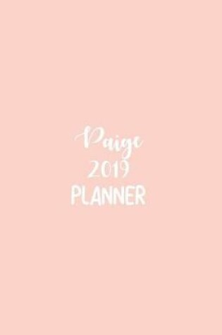 Cover of Paige 2019 Planner