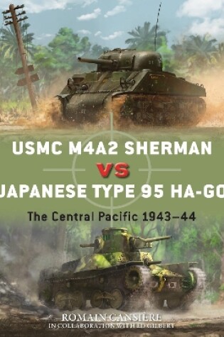 Cover of USMC M4A2 Sherman vs Japanese Type 95 Ha-Go