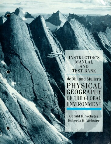 Book cover for Physical Geography of the Global Environment - Instructors Resource Package - Ring Binder Only