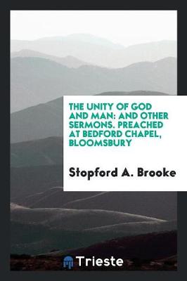 Book cover for The Unity of God and Man