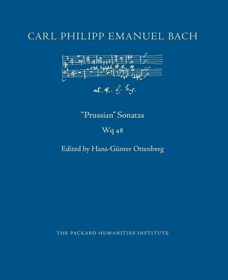 Book cover for "Prussian" Sonatas, Wq 48