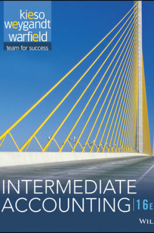 Cover of Intermediate Accounting, 16th Edition + WileyPLUS Registration Card