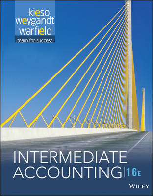 Book cover for Intermediate Accounting, 16th Edition + WileyPLUS Registration Card