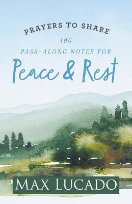 Book cover for Prayers to Share-Peace & Rest Max Lucado