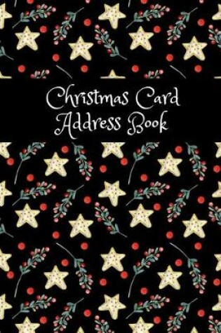 Cover of Christmas Card Address Book