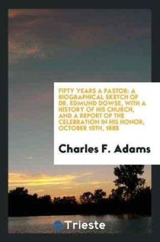 Cover of Fifty Years a Pastor