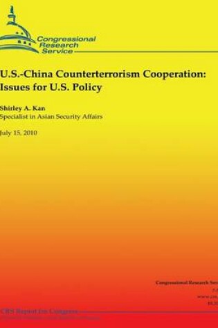 Cover of U.S.-China Counterterrorism Cooperation