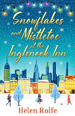 Book cover for Snowflakes and Mistletoe at the Inglenook Inn