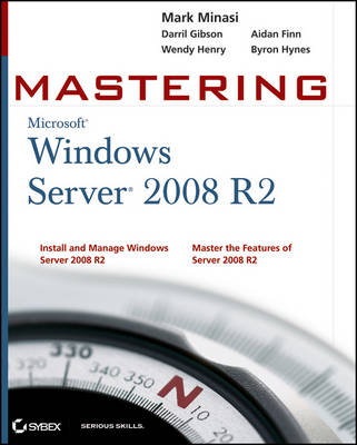 Book cover for Mastering Microsoft Windows Server 2008 R2