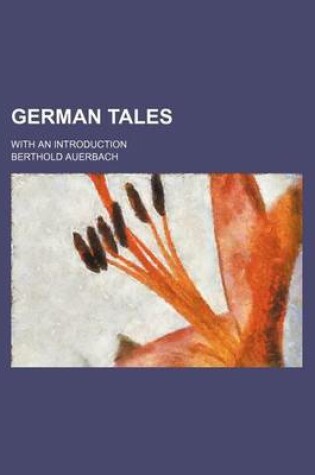 Cover of German Tales; With an Introduction