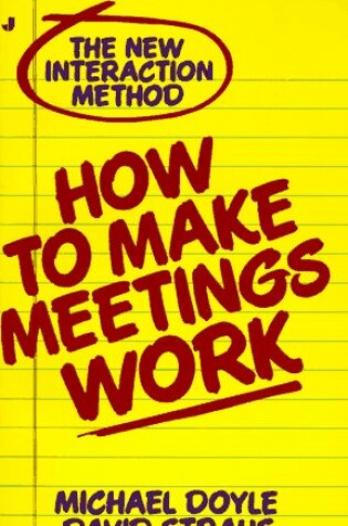 Cover of How to Make Meetings Work