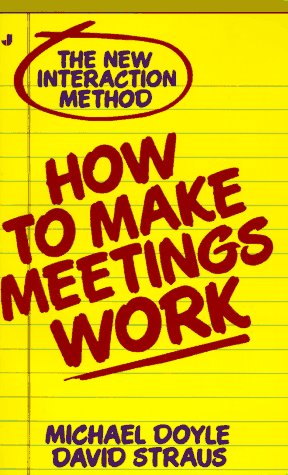 Book cover for How to Make Meetings Work