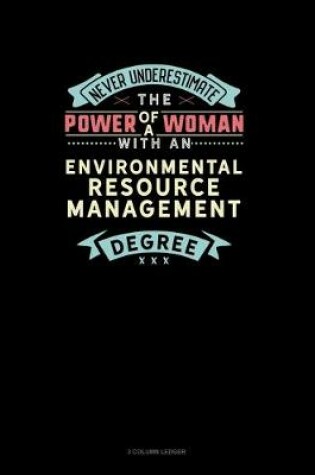 Cover of Never Underestimate The Power Of A Woman With An Environmental Resource Management Degree
