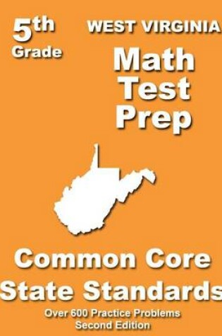 Cover of West Virginia 5th Grade Math Test Prep