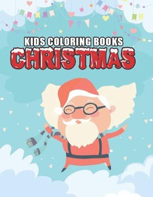 Book cover for kids coloring books christmas