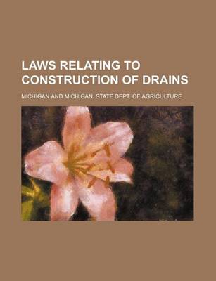 Book cover for Laws Relating to Construction of Drains