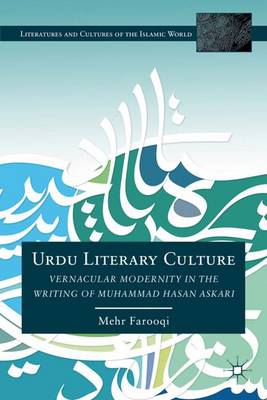 Cover of Urdu Literary Culture