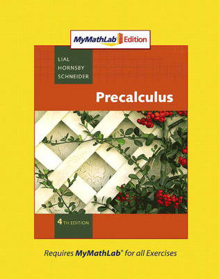 Book cover for Precalculus, MyLab Math Edition