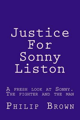 Book cover for Justice for Sonny Liston