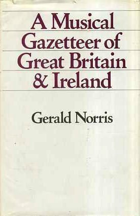 Book cover for Musical Gazetteer of Great Britain and Ireland
