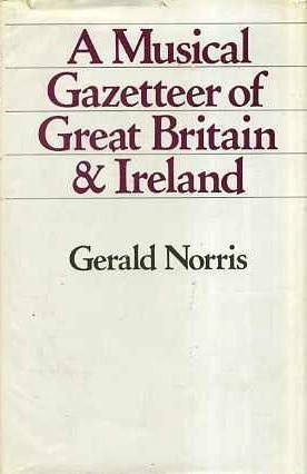 Cover of Musical Gazetteer of Great Britain and Ireland