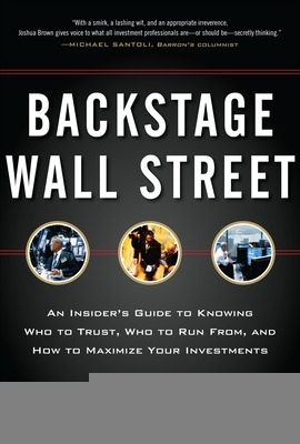 Book cover for Backstage Wall Street (PB)