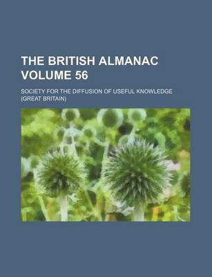 Book cover for The British Almanac Volume 56