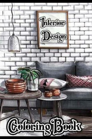 Cover of Interior Design Coloring Book