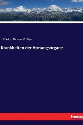 Cover of Krankheiten der Atmungsorgane