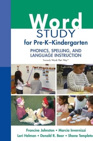 Cover of Word Study for Pre-K - Kindergarten