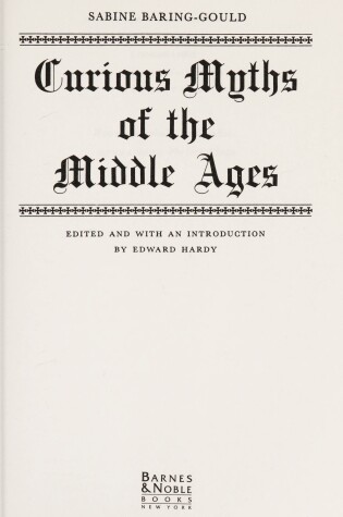 Cover of Curious Myths of the Middle Ages