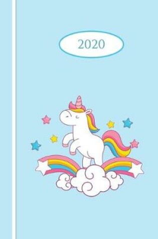 Cover of 2020 White Unicorn Journal Planner