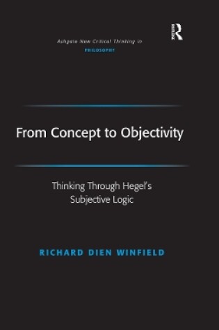 Cover of From Concept to Objectivity