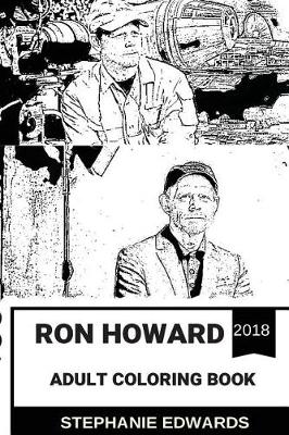 Book cover for Ron Howard Adult Coloring Book