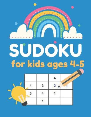 Book cover for Sudoku for Kids ages 4-5