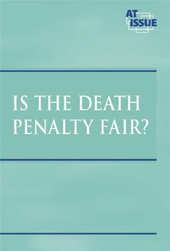 Book cover for Is the Death Penalty Fair?