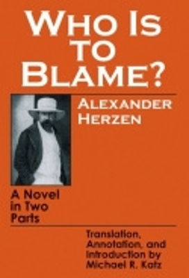 Book cover for Who Is to Blame?