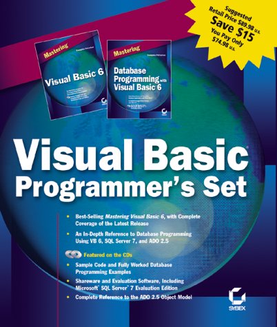 Book cover for Visual Basic Programmer's Set