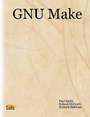 Book cover for GNU Make