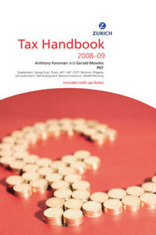 Cover of Zurich Tax Handbook 2008-2009