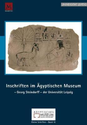 Book cover for Inschriften Im Agyptischen Museum - Georg Steindorff - Der Universitat Leipzig