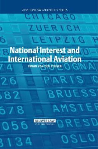 Cover of National Interest and International Aviation