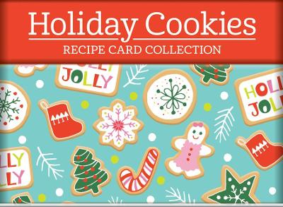 Book cover for Holiday Cookies - Recipe Card Collection Tin