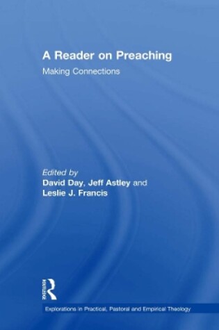 Cover of A Reader on Preaching