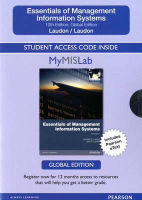 Book cover for Access Card for Essentials of MIS: Global Edition