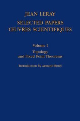 Cover of Jean Leray Selected Papers/Oeuvres Scientifiques