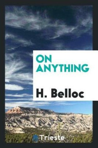 Cover of On Anything