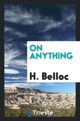 Book cover for On Anything