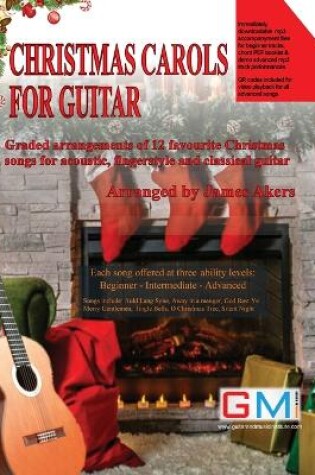 Cover of Christmas Carols For Guitar