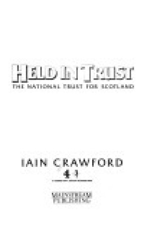 Cover of Held in Trust